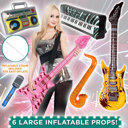 Deluxe Photo Booth Prop Kit (70 Pieces)